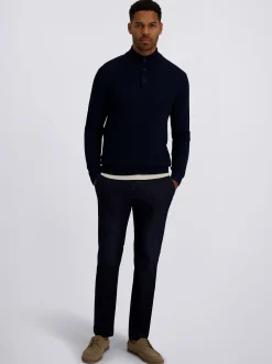 Pierre Cardin Herren Strickpullover in blau