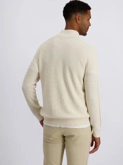 Pierre Cardin Herren Strickpullover in weiß