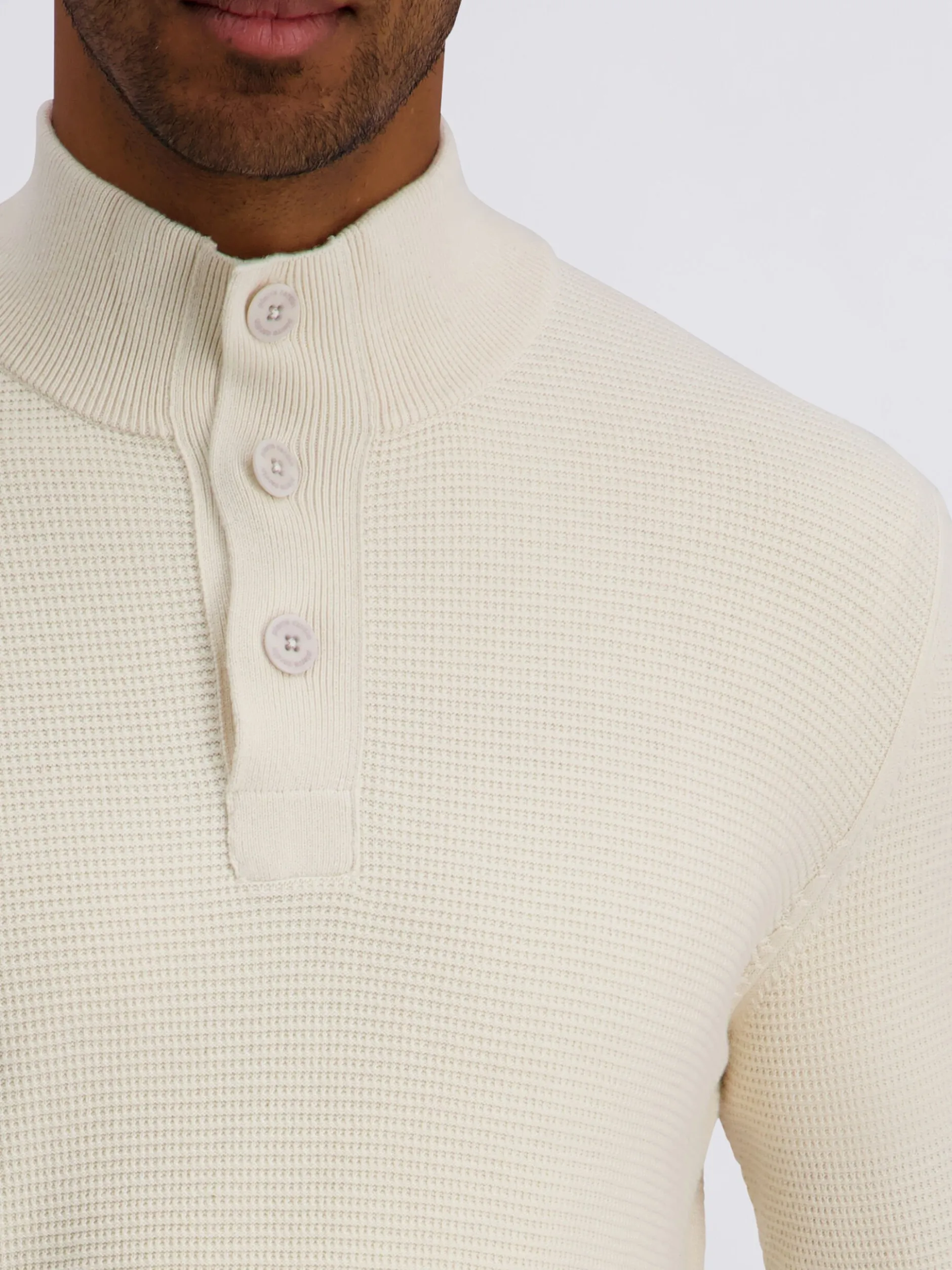 Pierre Cardin Herren Strickpullover in weiß