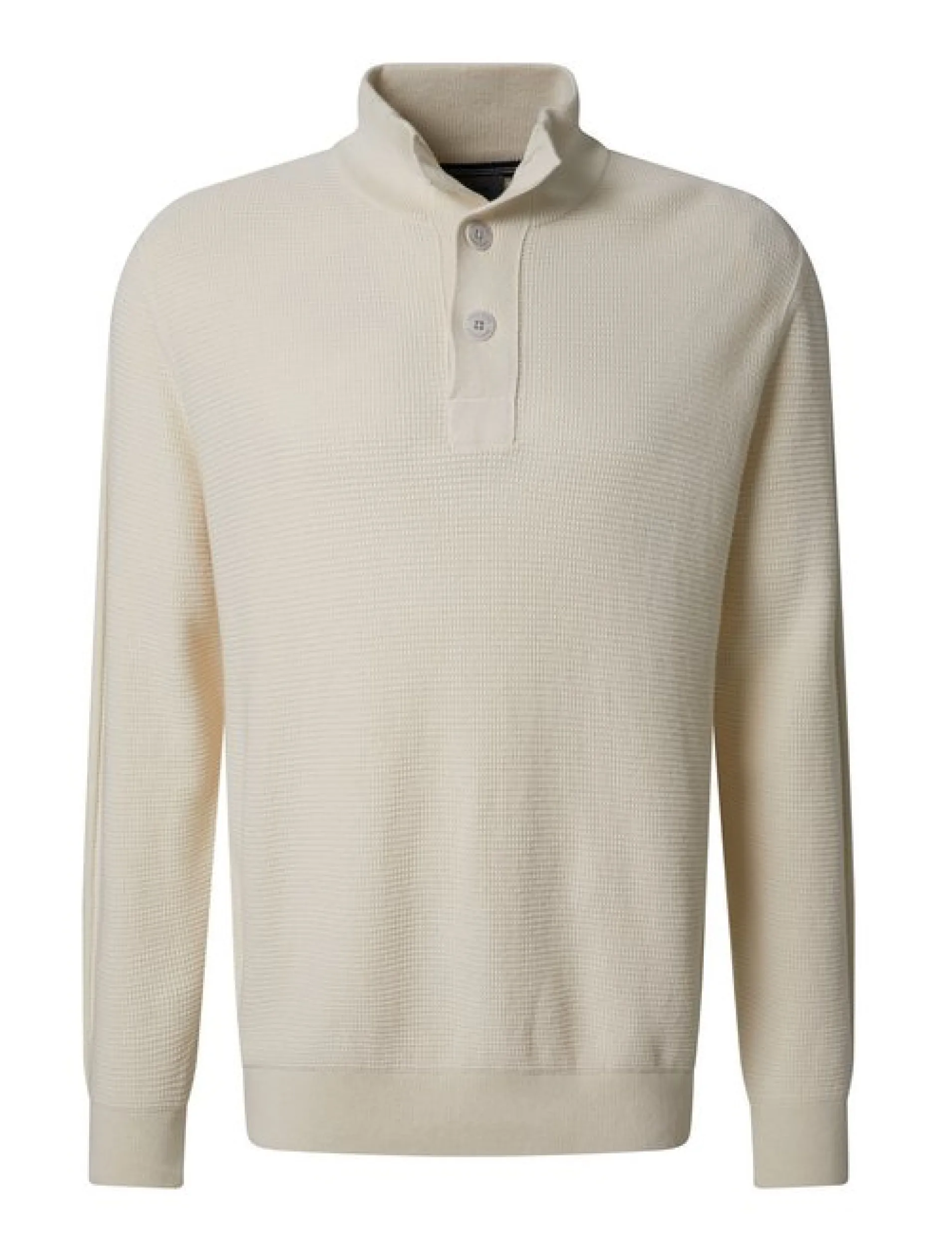 Pierre Cardin Herren Strickpullover in weiß