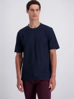 Pierre Cardin Herren T-Shirt in marine - Ärmel: kurzarm