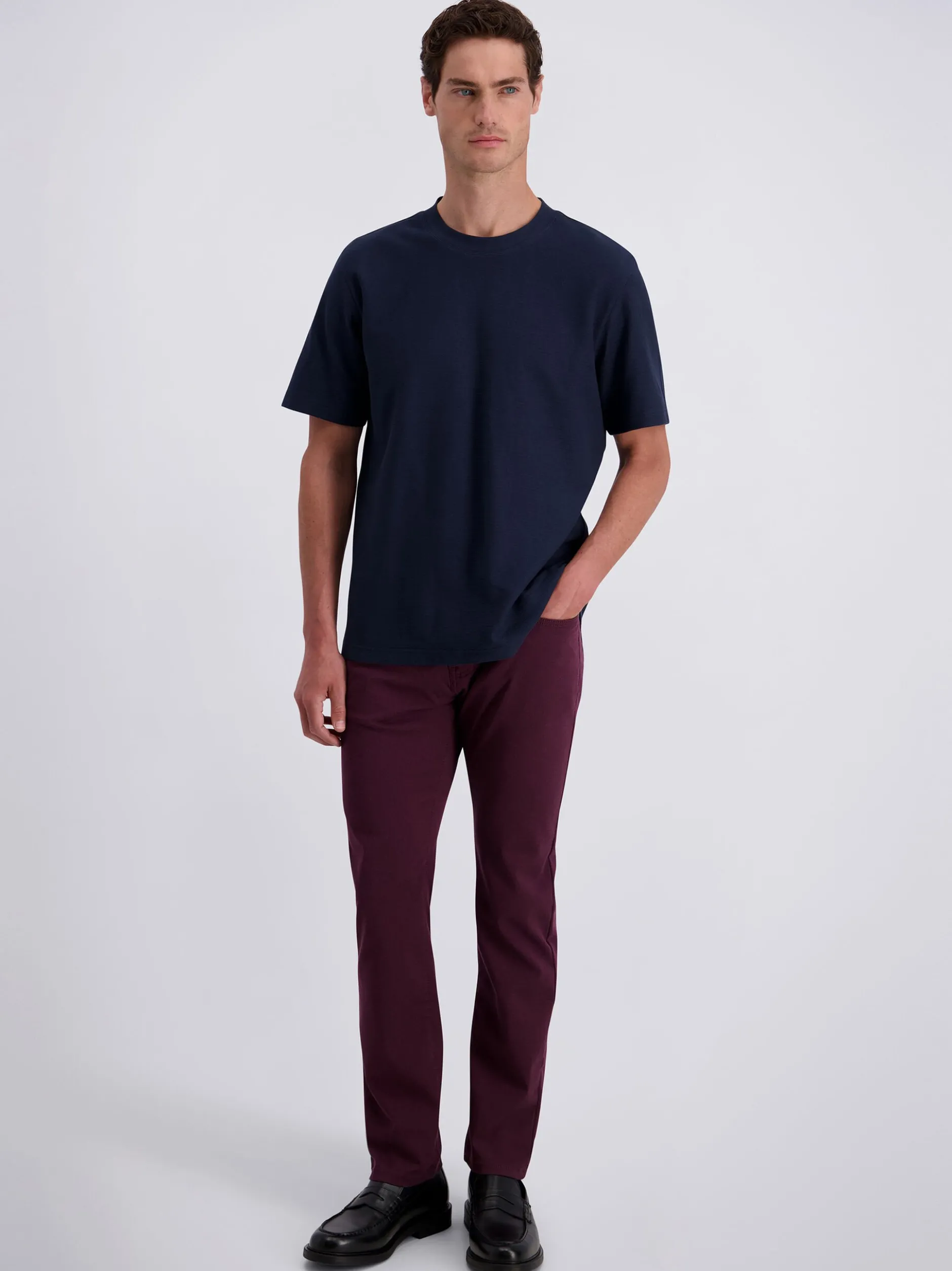 Pierre Cardin Herren T-Shirt in marine - Ärmel: kurzarm