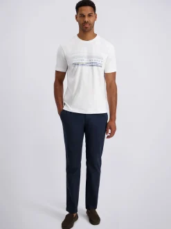 Pierre Cardin Herren T-Shirt in weiß - Ärmel: kurzarm