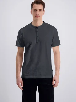 Pierre Cardin Herren T-Shirt in blau - Ärmel: kurzarm