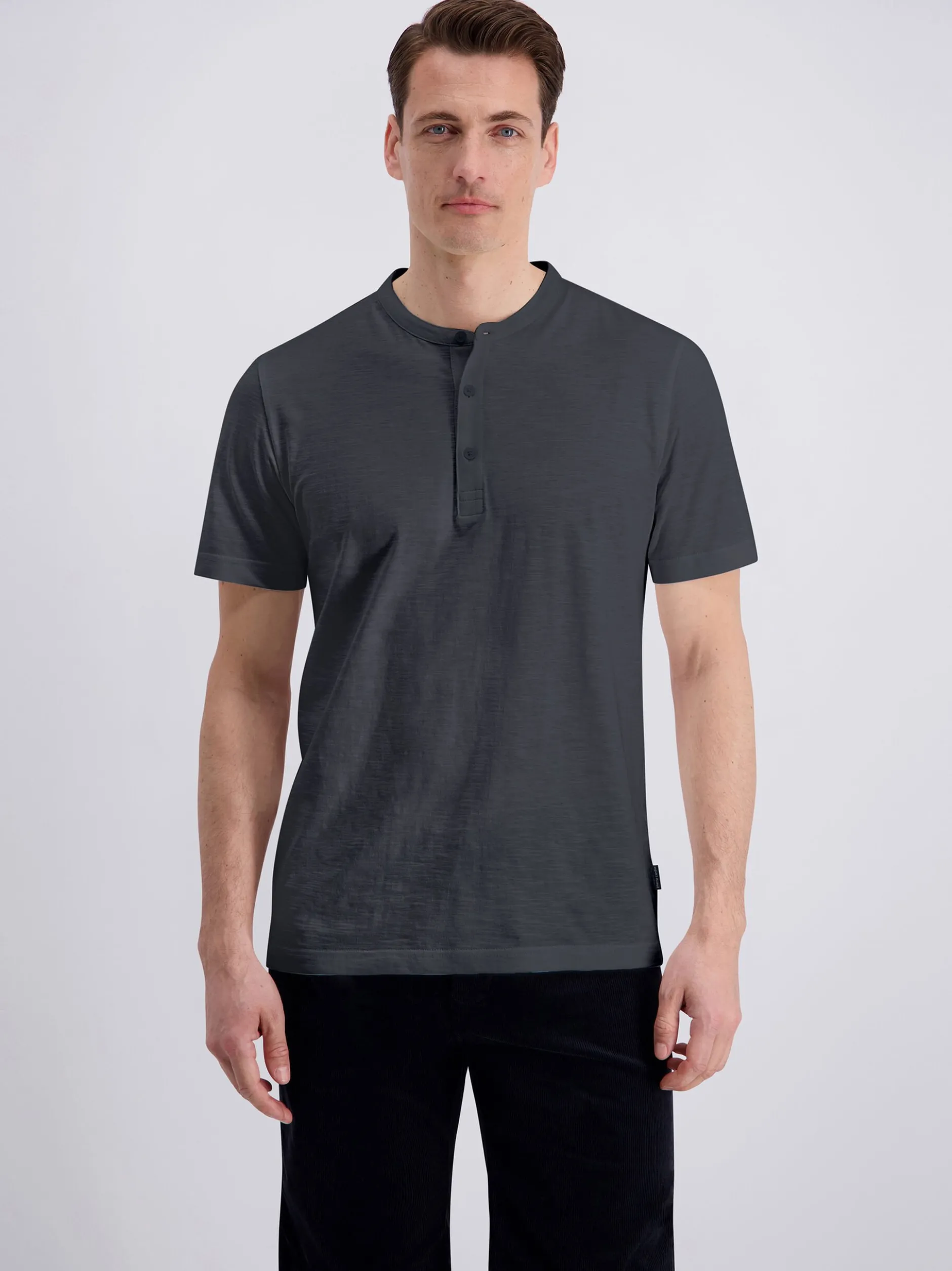 Pierre Cardin Herren T-Shirt in blau - Ärmel: kurzarm