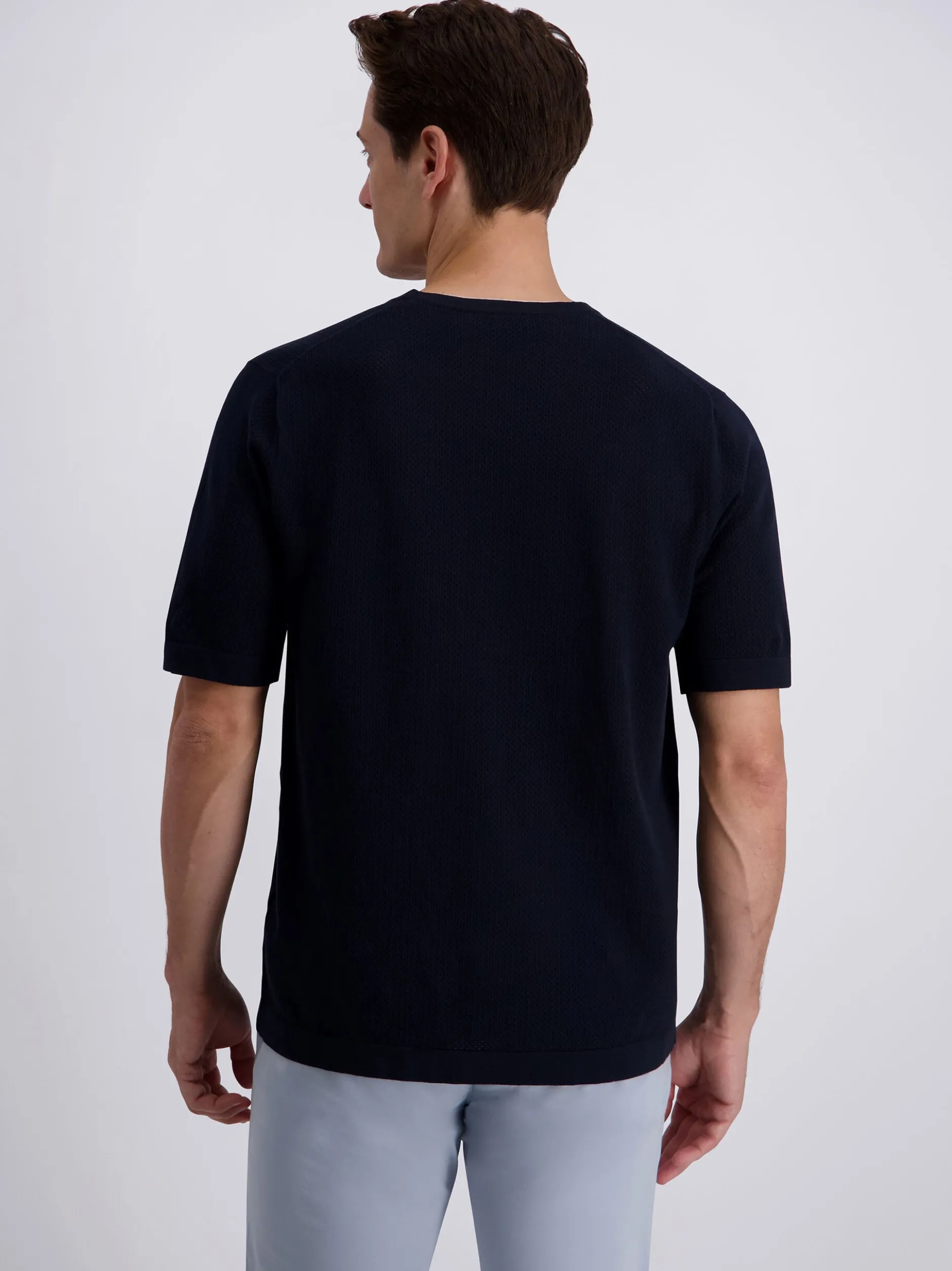 Pierre Cardin Herren T-Shirt in blau - Ärmel: kurzarm