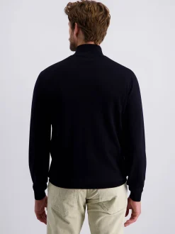 Pierre Cardin Herren Wollpullover in marine