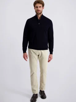 Pierre Cardin Herren Wollpullover in marine