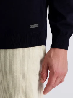 Pierre Cardin Herren Wollpullover in marine