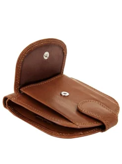 piké Damen Geldbörse in braun