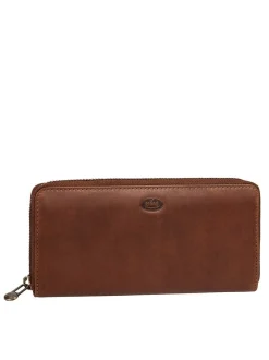 piké Damen Geldbörse in braun