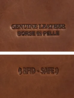 piké Damen Geldbörse in braun