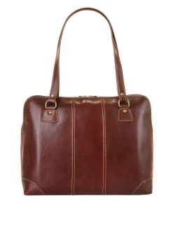 piké Damen Handtasche in braun