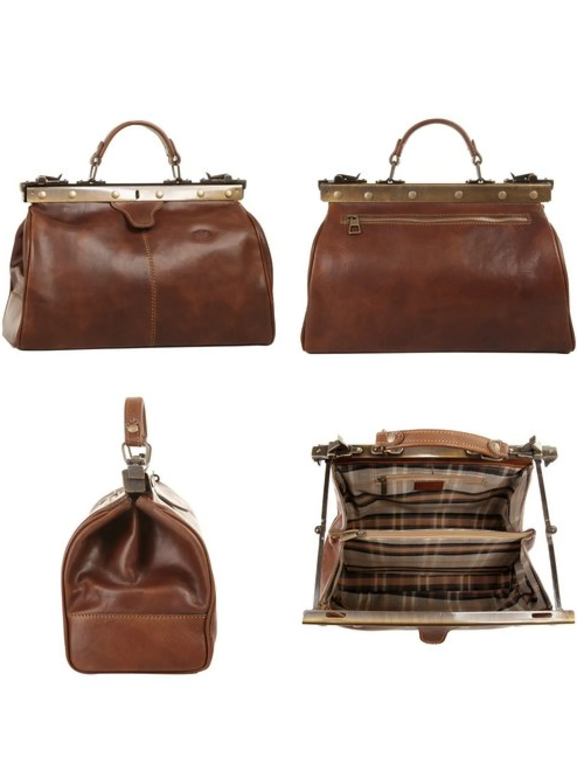 piké Damen Handtasche in braun