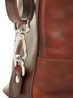 piké Damen Rucksack-Shopper in braun