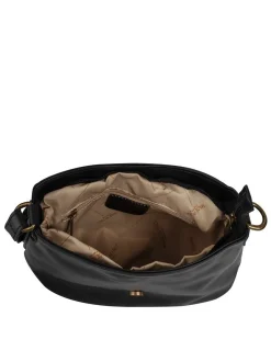 piké Damen Umhängetasche in schwarz