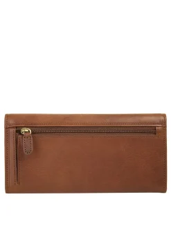 piké Unisex Brieftasche in braun