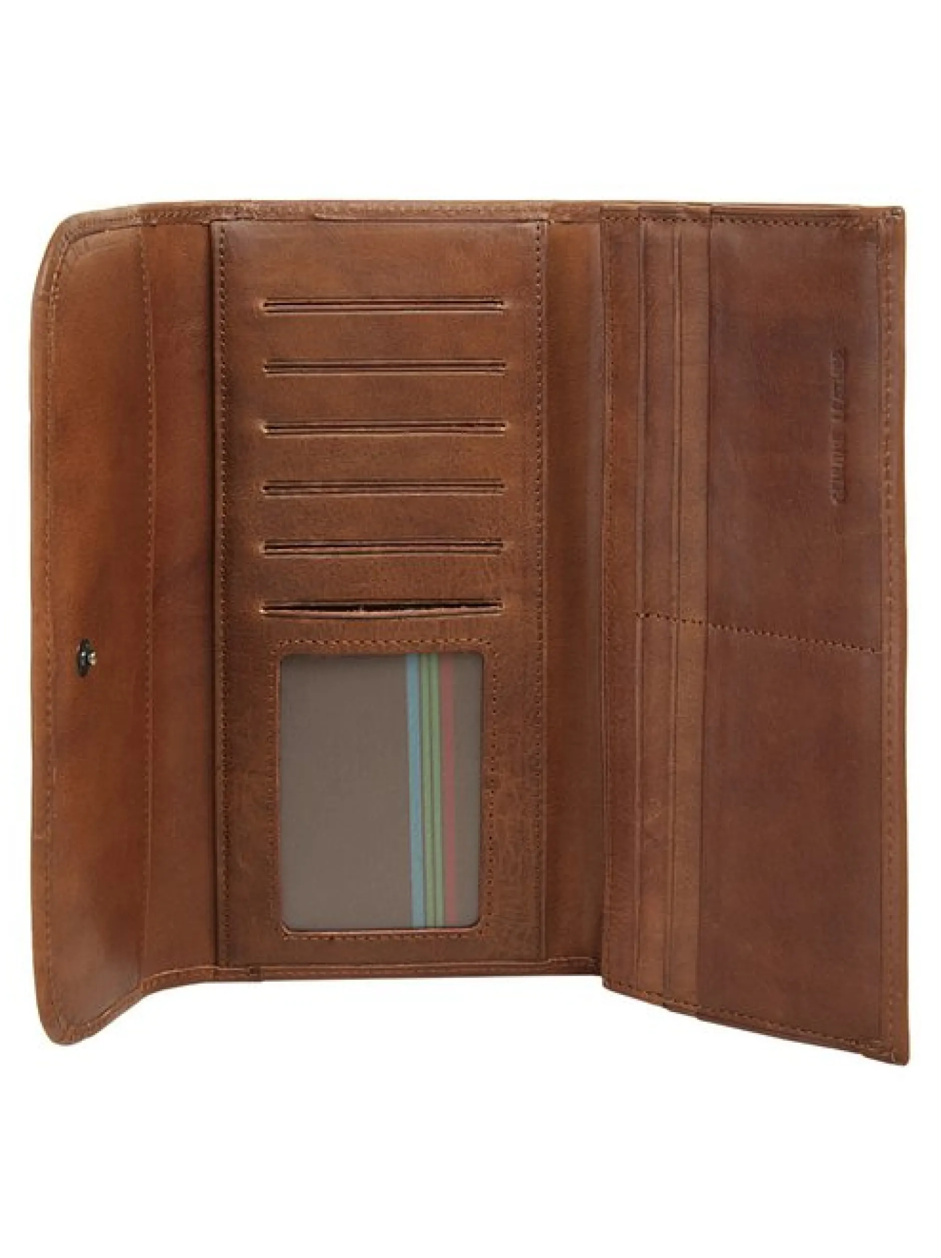 piké Unisex Brieftasche in braun