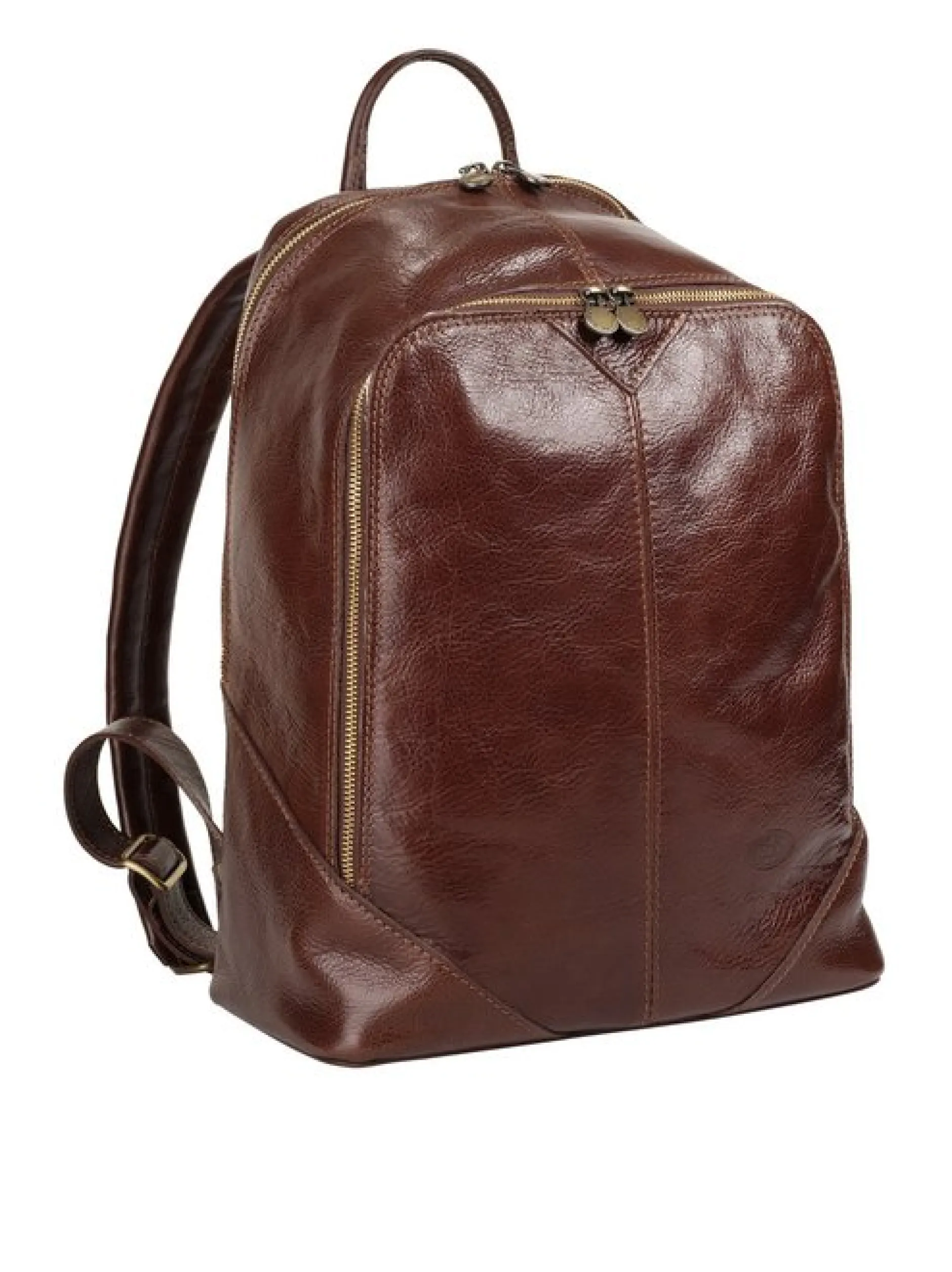 piké Unisex Cityrucksack in braun
