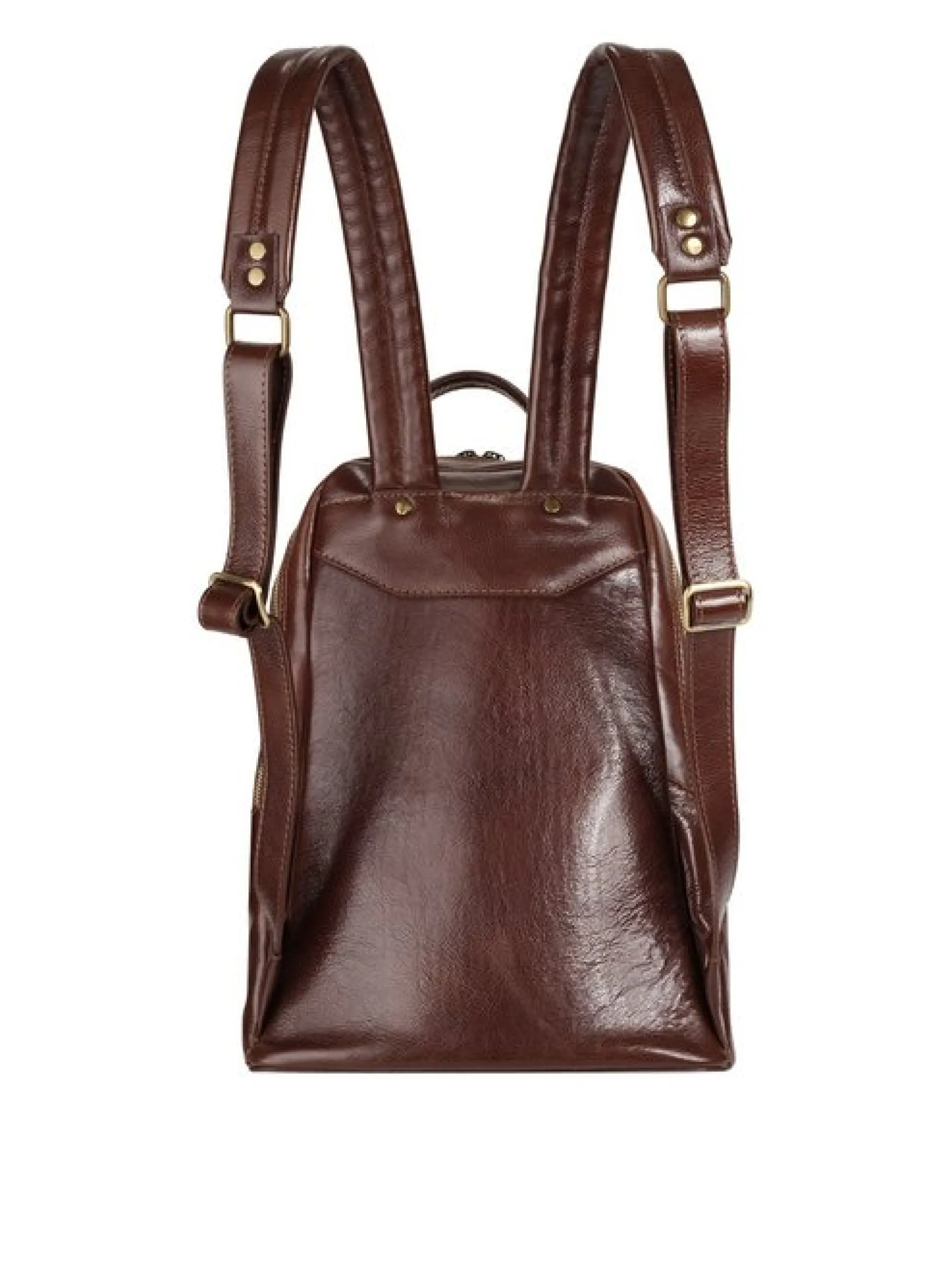 piké Unisex Cityrucksack in braun
