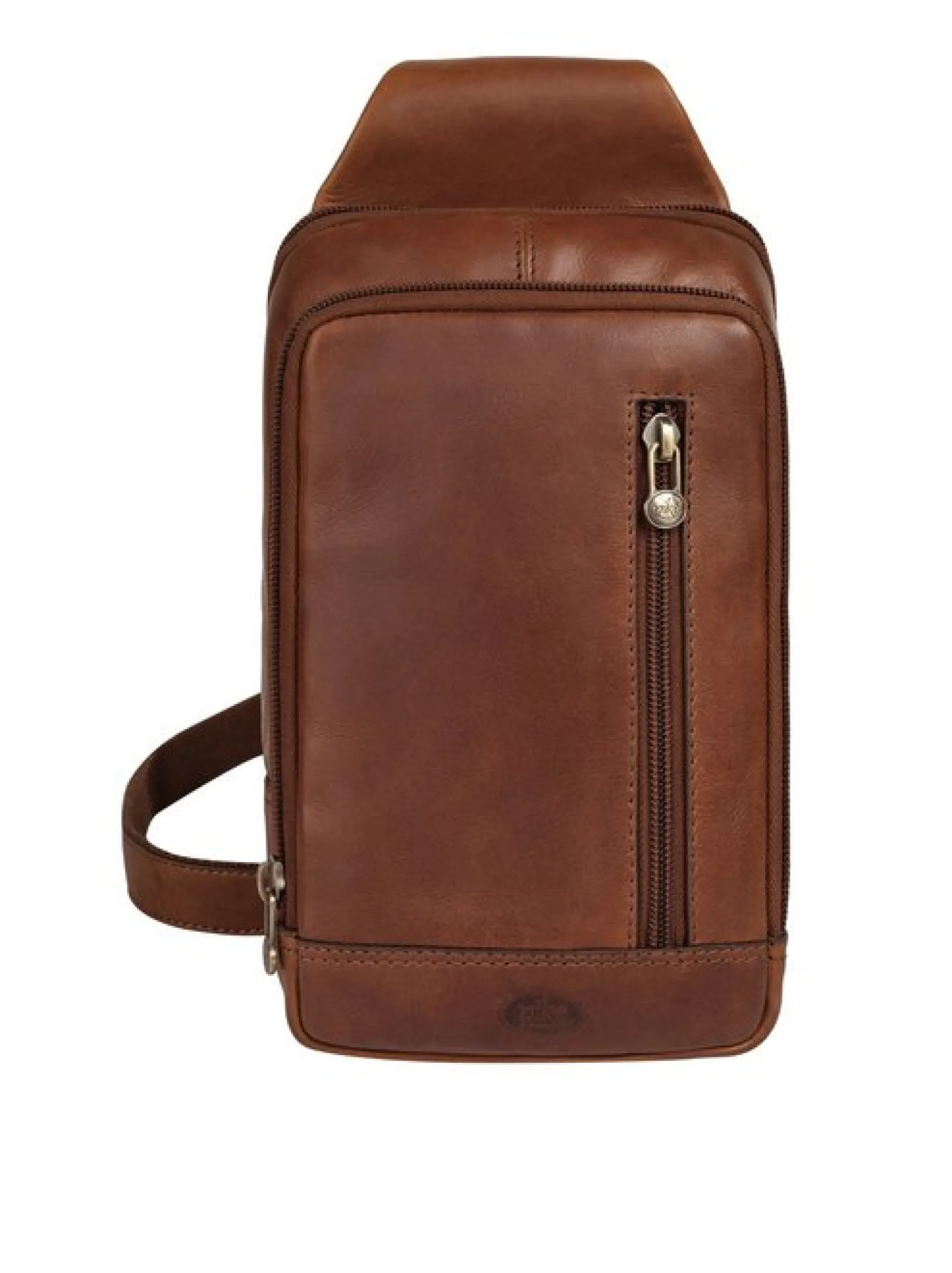 piké Unisex Crossover Bag in braun