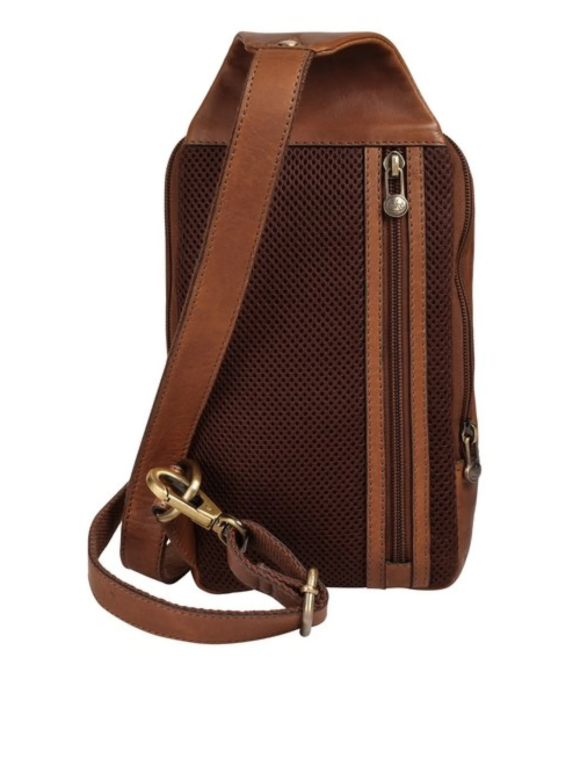 piké Unisex Crossover Bag in braun