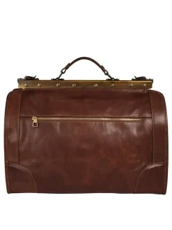piké Unisex Doktortasche / Reisetasche in braun