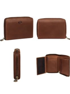 piké Unisex Geldbörse in braun