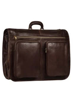 piké Unisex Kleidersack in braun