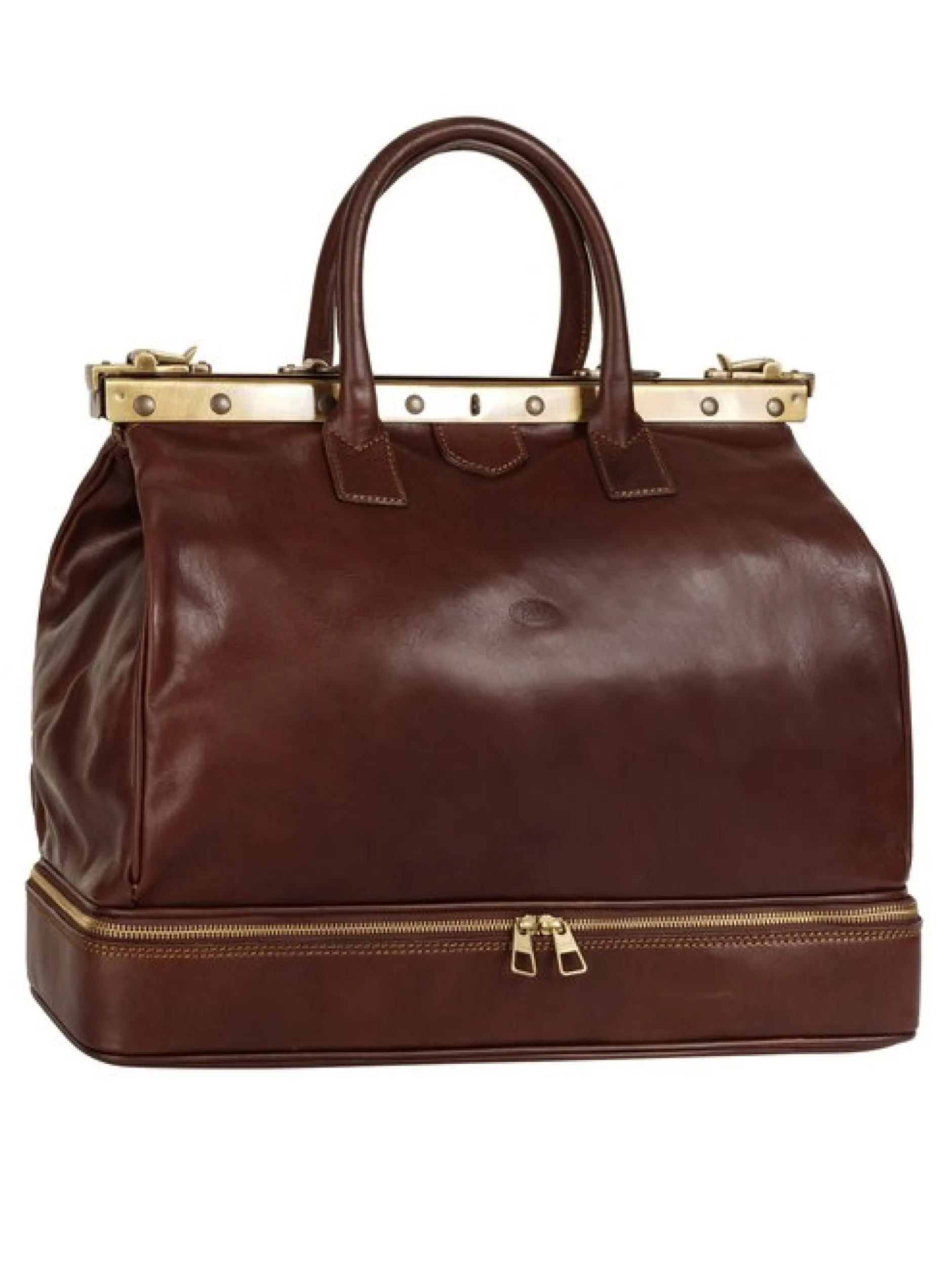piké Unisex Reisetasche in braun