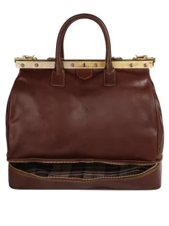 piké Unisex Reisetasche in braun