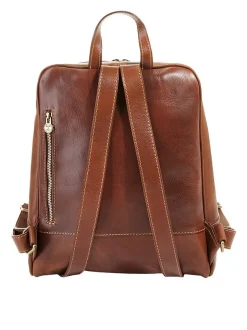 piké Unisex Rucksack in braun