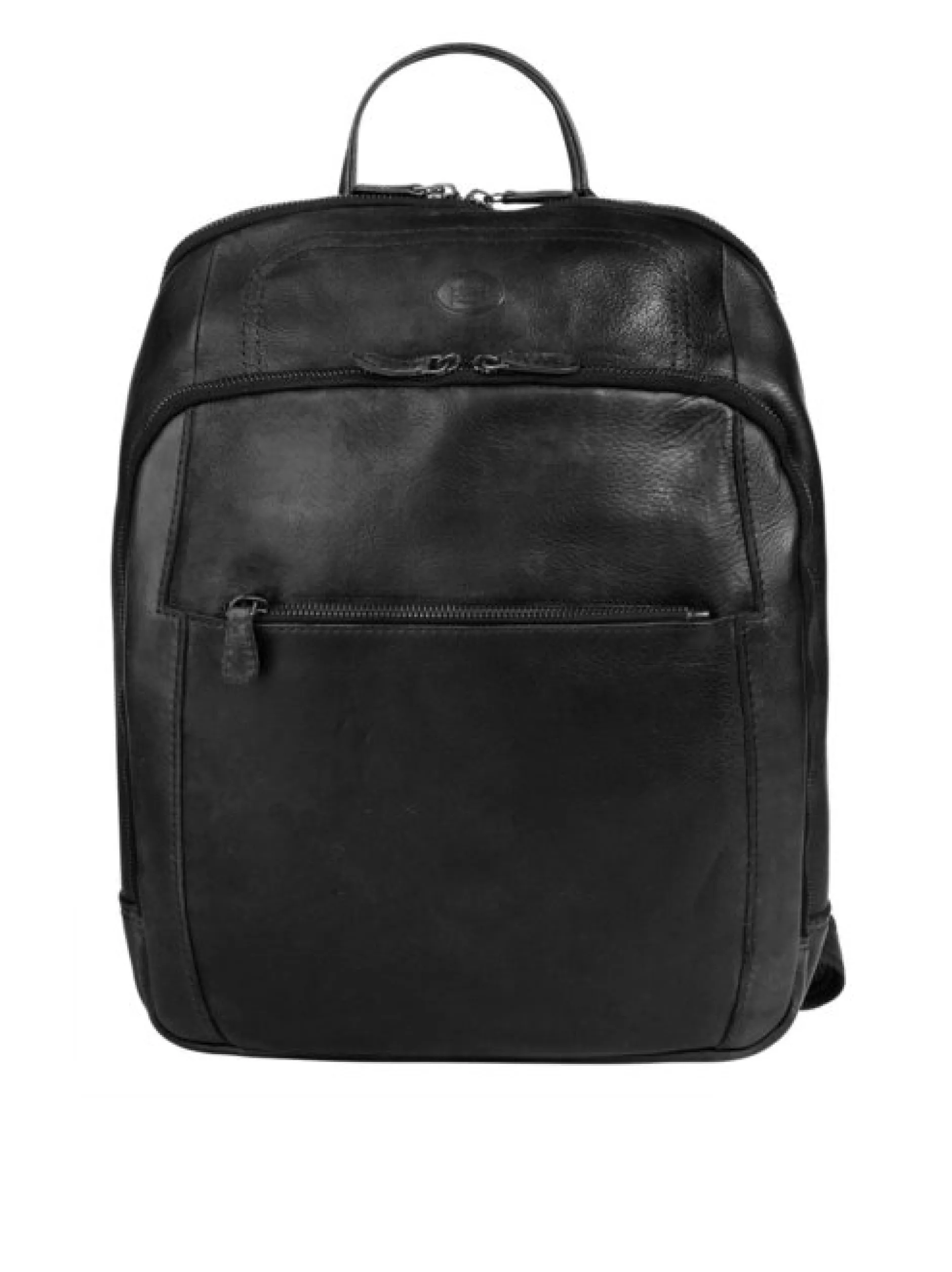 piké Unisex Rucksack in schwarz