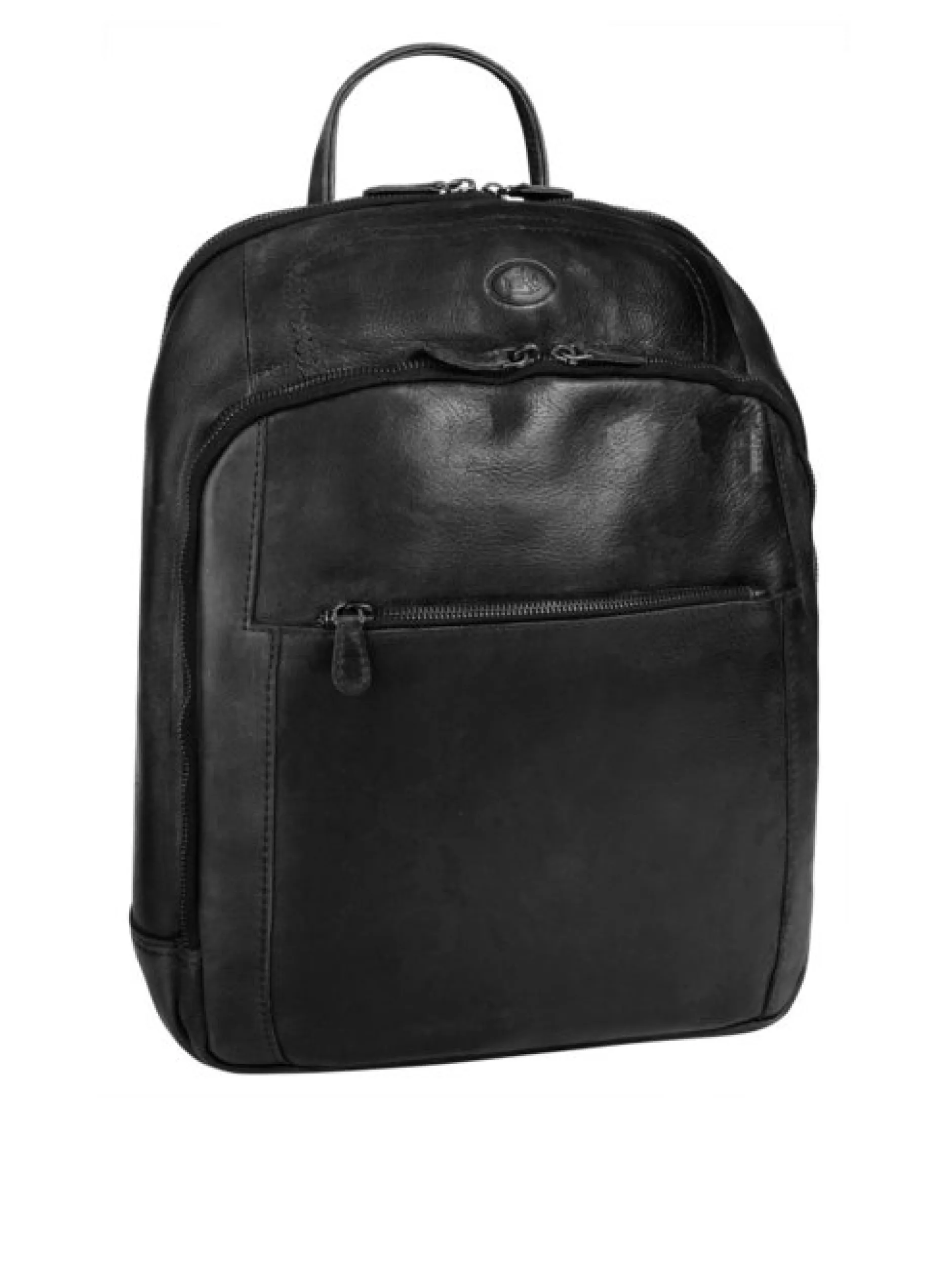 piké Unisex Rucksack in schwarz