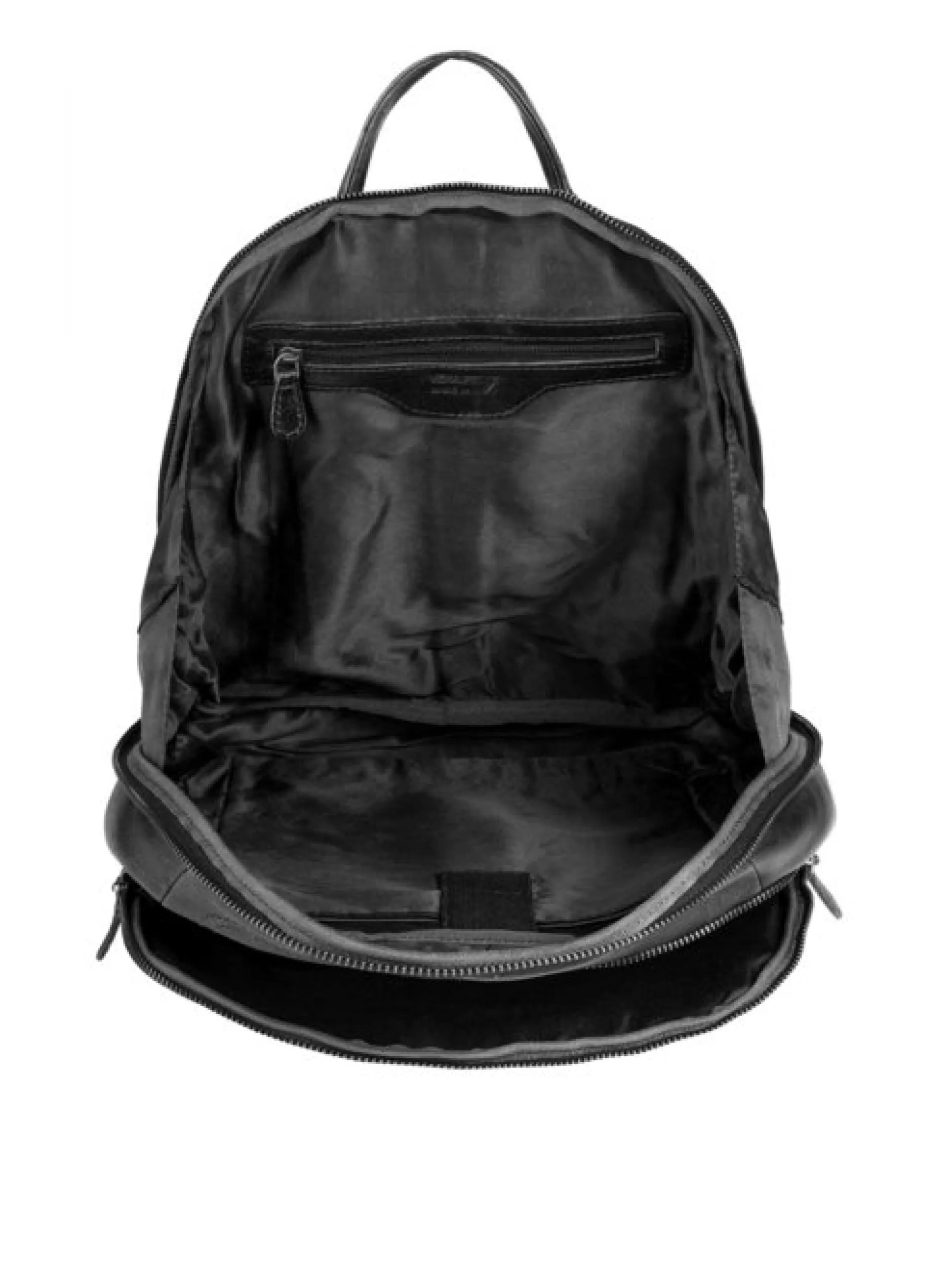piké Unisex Rucksack in schwarz
