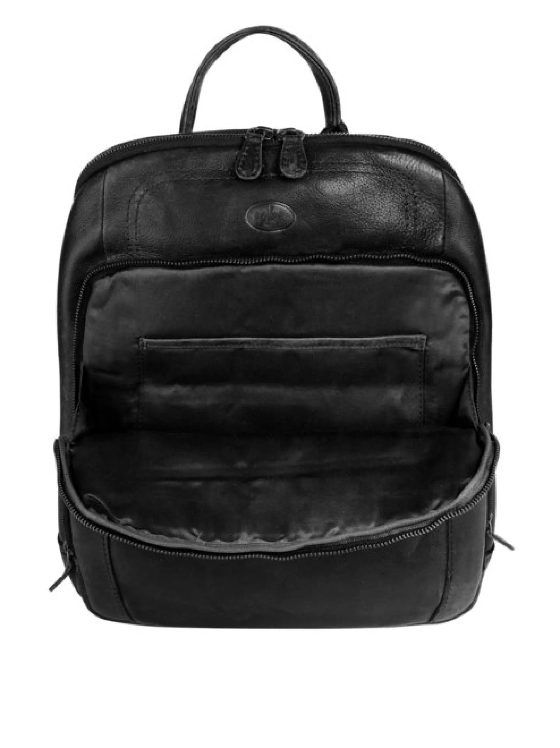 piké Unisex Rucksack in schwarz