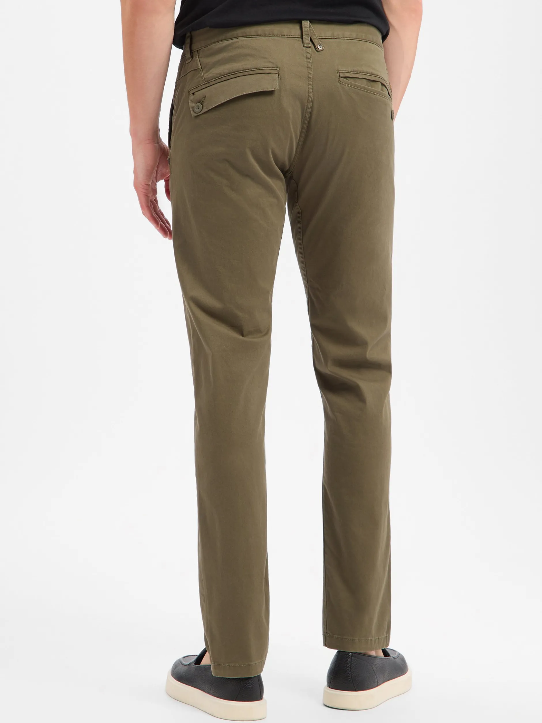 PME Legend Herren Chino in khaki - Länge: lang