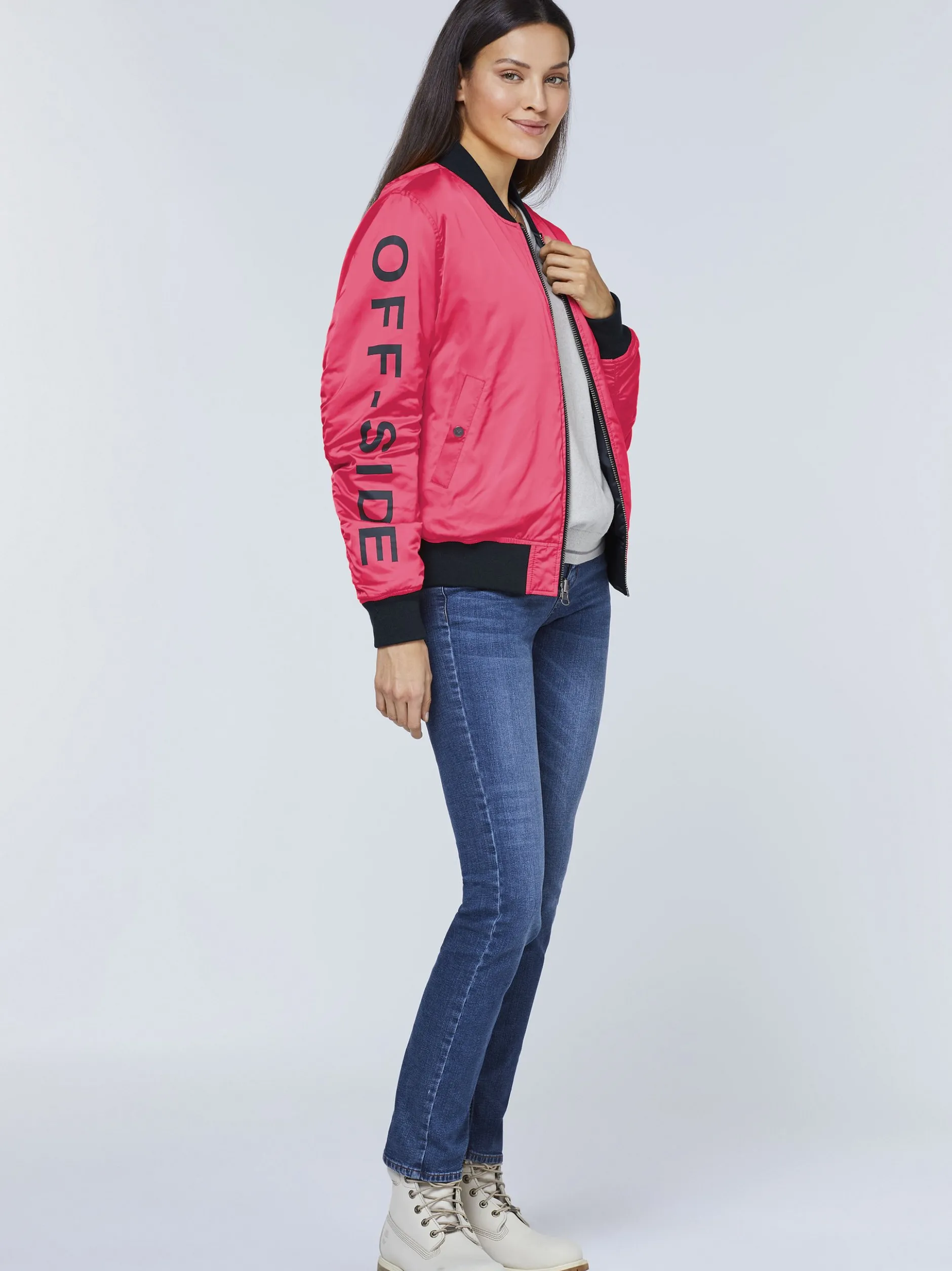 Polo Sylt Damen Blouson in marine blau