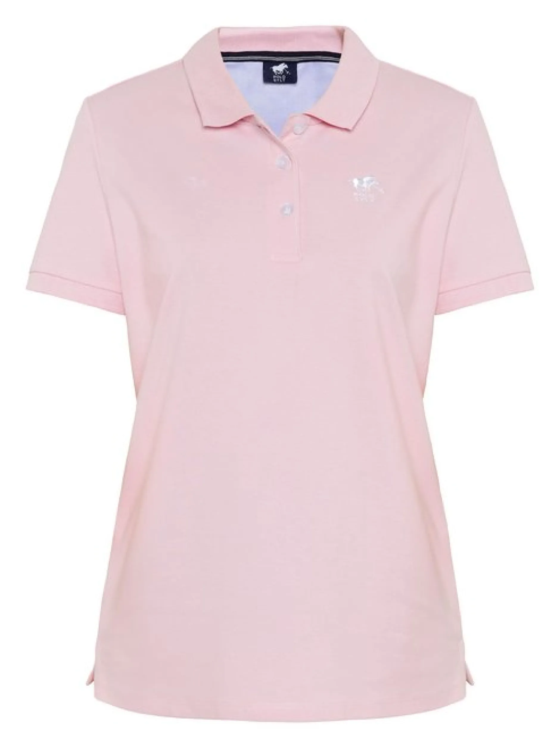 Polo Sylt Damen Polo in rosa pink - Ärmel: kurzarm