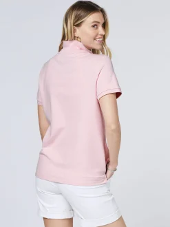 Polo Sylt Damen Polo in rosa pink - Ärmel: kurzarm