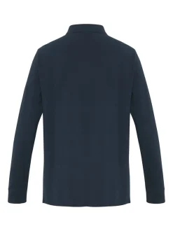 Polo Sylt Herren Polo in marine blau - Ärmel: kurzarm