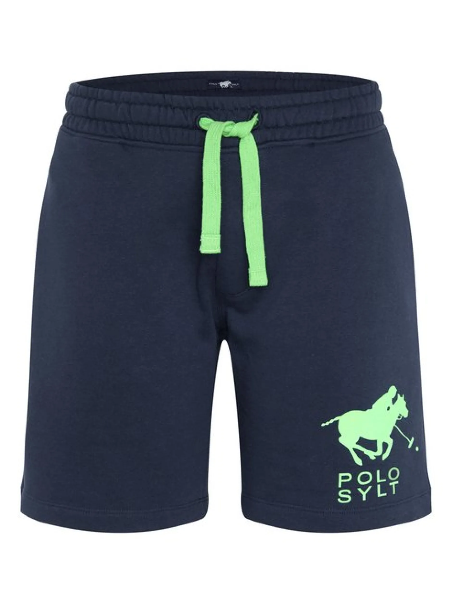 Polo Sylt Herren Shorts in marine blau - Länge: kurz