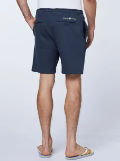 Polo Sylt Herren Shorts in marine blau - Länge: kurz
