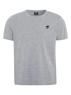 Polo Sylt Herren T-Shirt in hellgrau grau