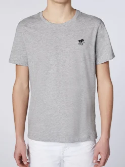 Polo Sylt Herren T-Shirt in hellgrau grau