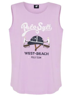 Polo Sylt Mädchen Top in purple lila - Ärmel: langarm