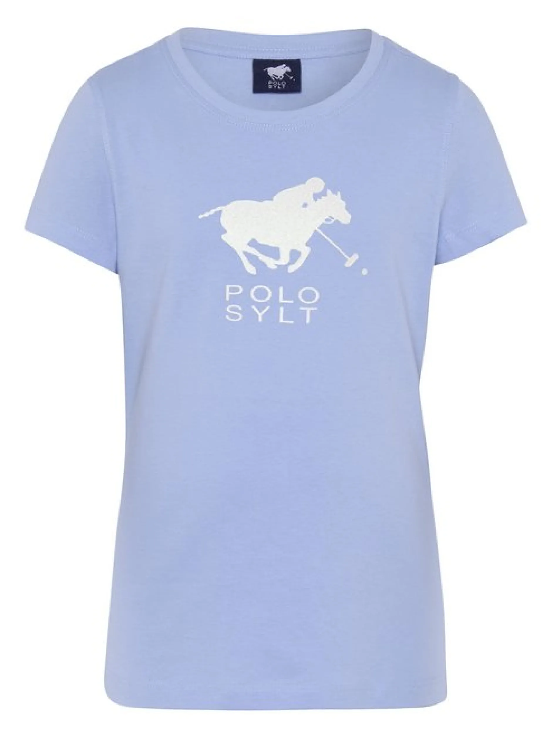 Polo Sylt Mädchen T-Shirt in hellblau - Ärmel: kurzarm