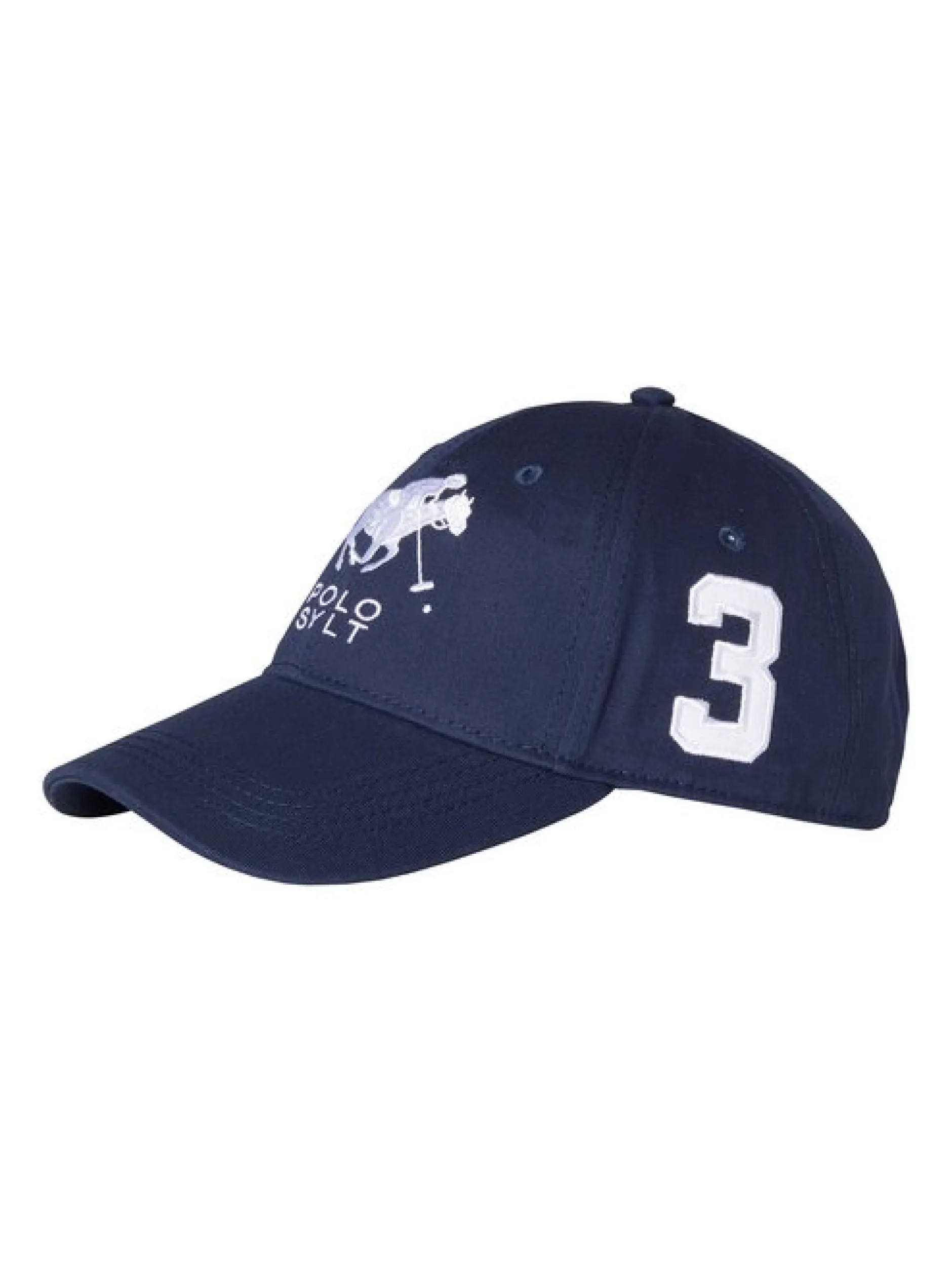 Polo Sylt Unisex Basecap in blau weiß
