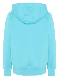 Polo Sylt Unisex Kinder Kapuzenpullover in türkis