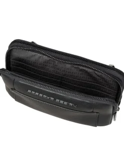 Porsche Design Herren Rucksack - Roadster Leather Travel Pouch in schwarz